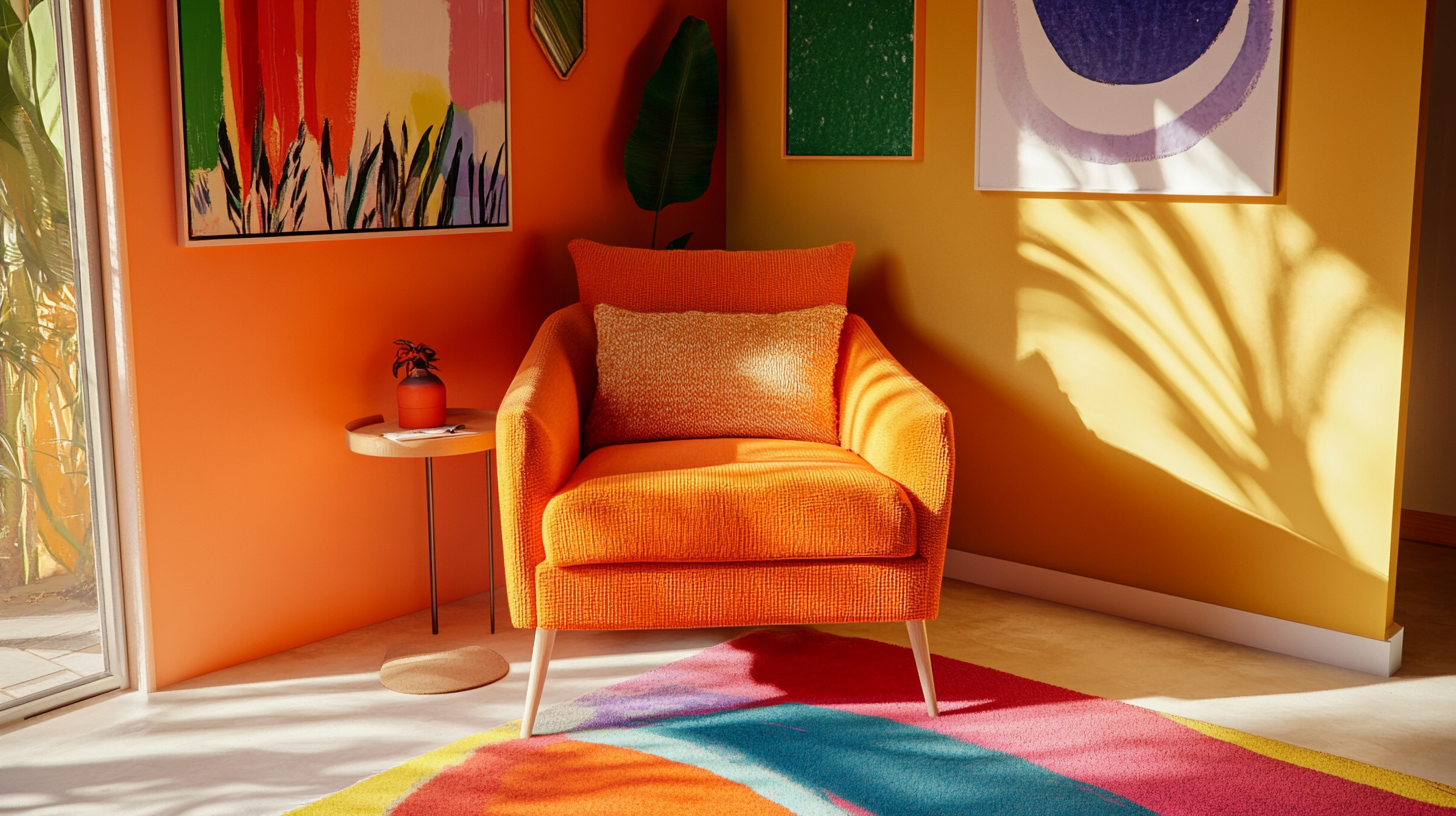 Couleurs vives dans les petits espaces : Osez la couleur malgré le peu ...
