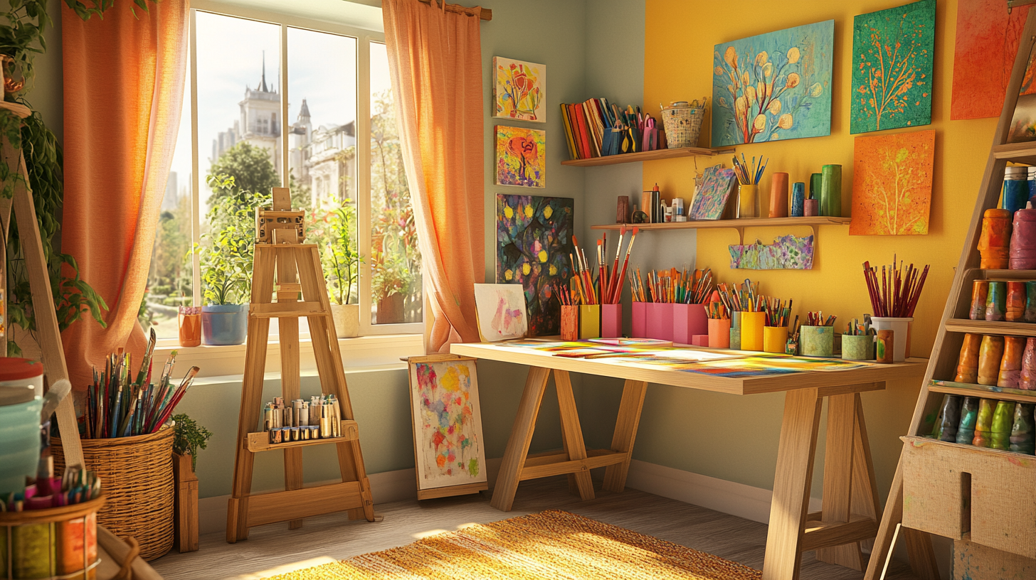 Zyu Rigal Atelier Thuis: Creativiteit op een kleine ruimte