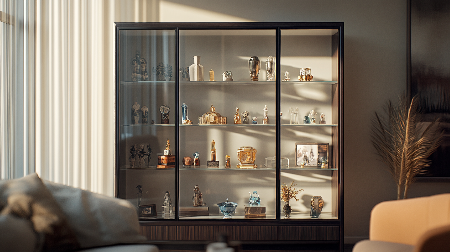 Présentation élégante : Vitrines pour vos pièces préférées