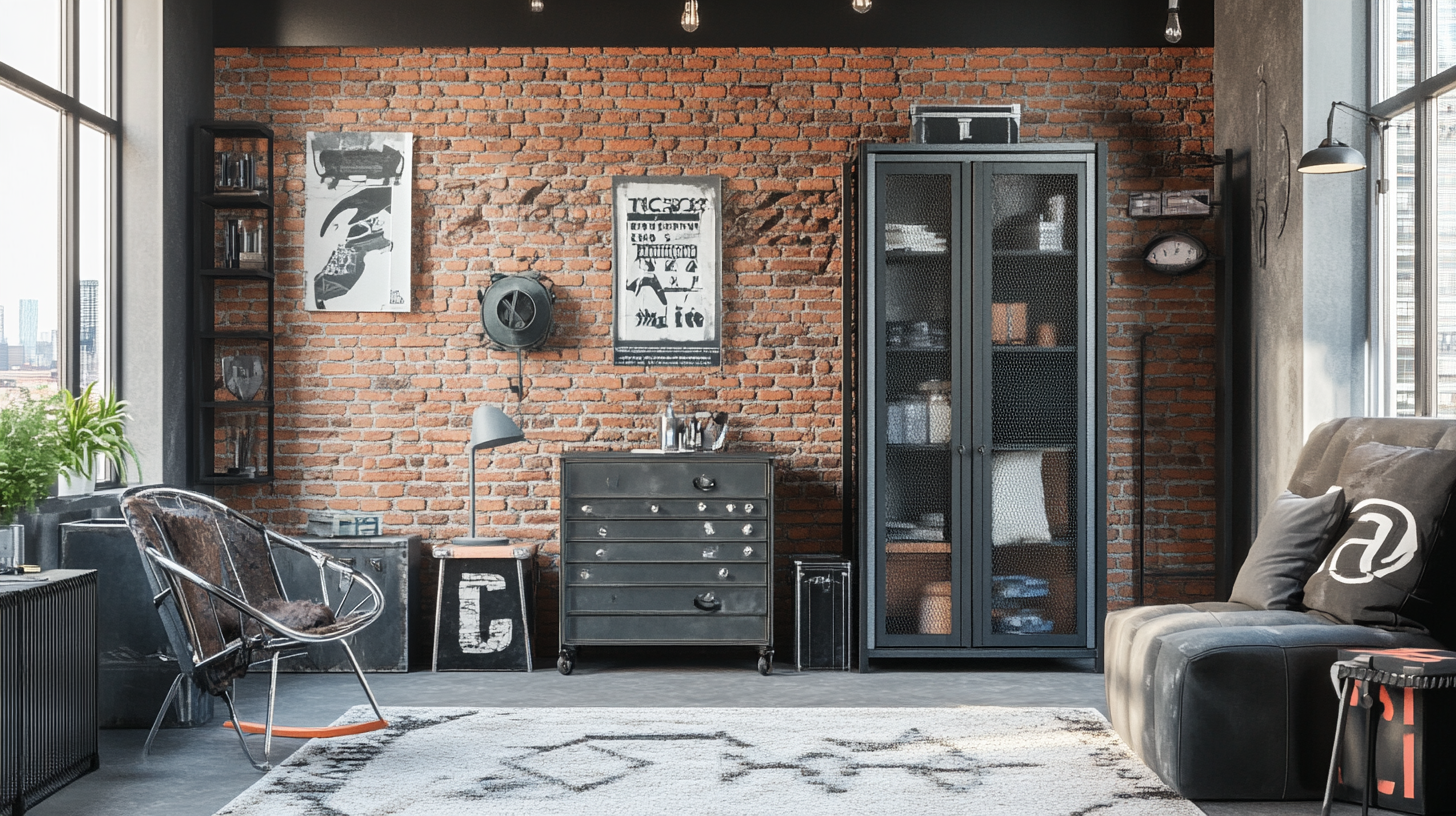 Picture of Youth room in industrial style: Cool design for teenagers